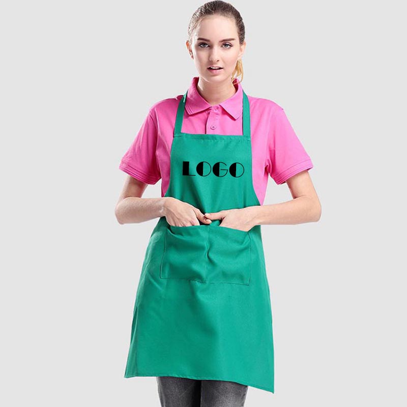 Wholesale custom blank aprons, advertising aprons with logo printing HFCMA001