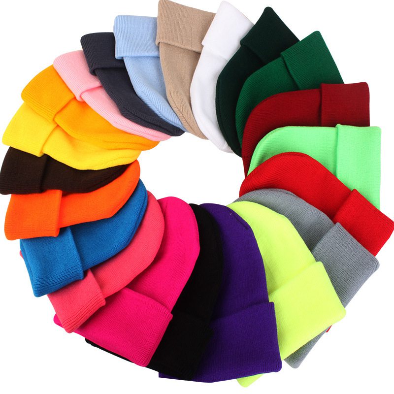 Custom beanies, Wholesale blank beanies, make your own beanies with logo embroidery HFCMC501 - 副本