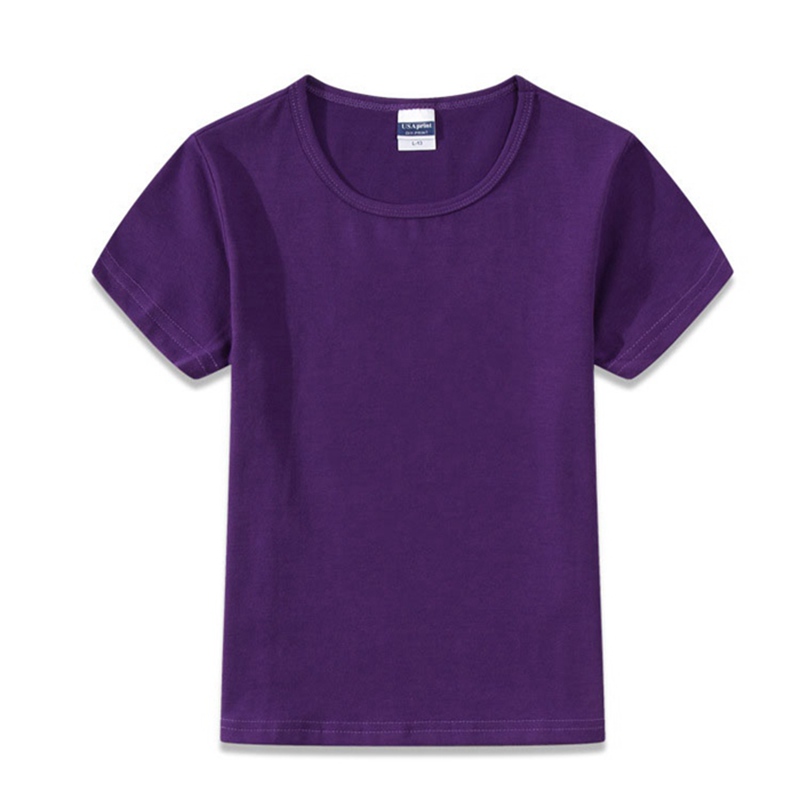 Custom Kids Cotton T-shirts with your own logo HFCMT003