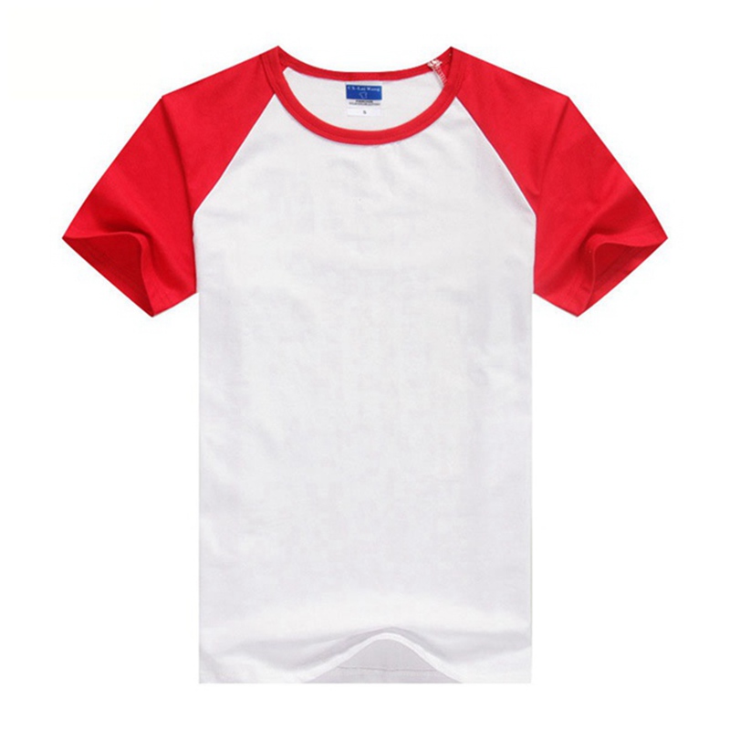 Design your own t-shirts, Men's raglan sleeve crewneck t-shirts printing logo HFCMT004