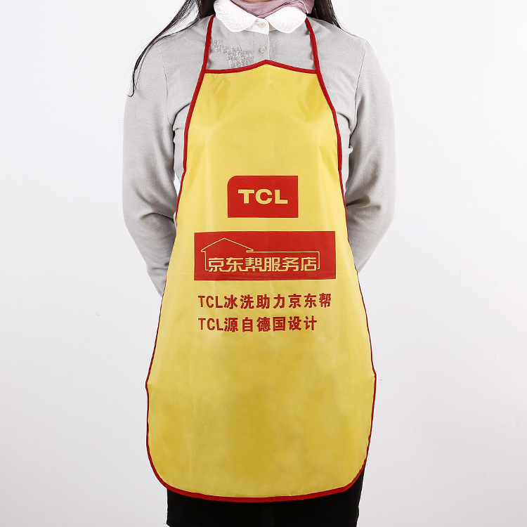 Custom promotion aprons with logo printing HFCMA004