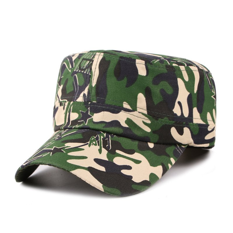 Custom design your own hats online, camouflage army caps supplier in China