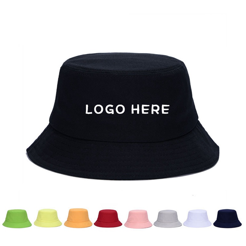 Custom bucket hats, Cotton blank bucket hats, Cheap bucket hats wholesale HFCMC401