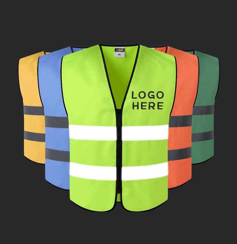Traffic road working safty vests, make Personalized safty vests for construction team HFCMV108