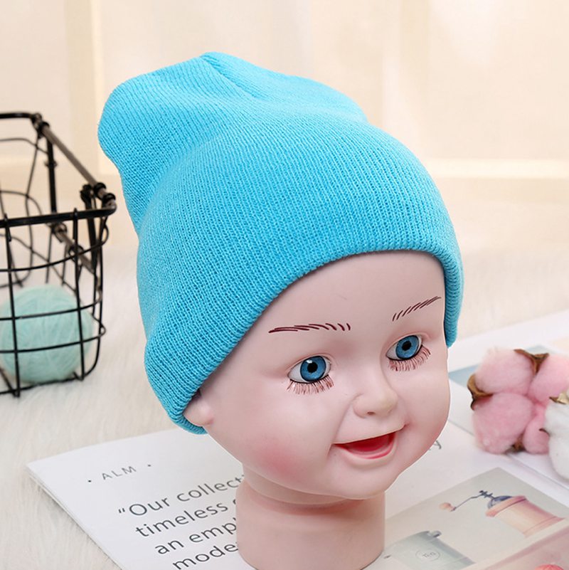 Wholesale kids blank beanies, custom made Personalized beanies for kids HFCMC502