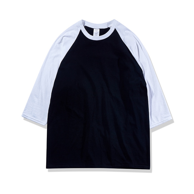 Gildan brand 100% cotton raglan t-shirts, Custom made own top tees, Personalized Top t shirts HFCMT107 