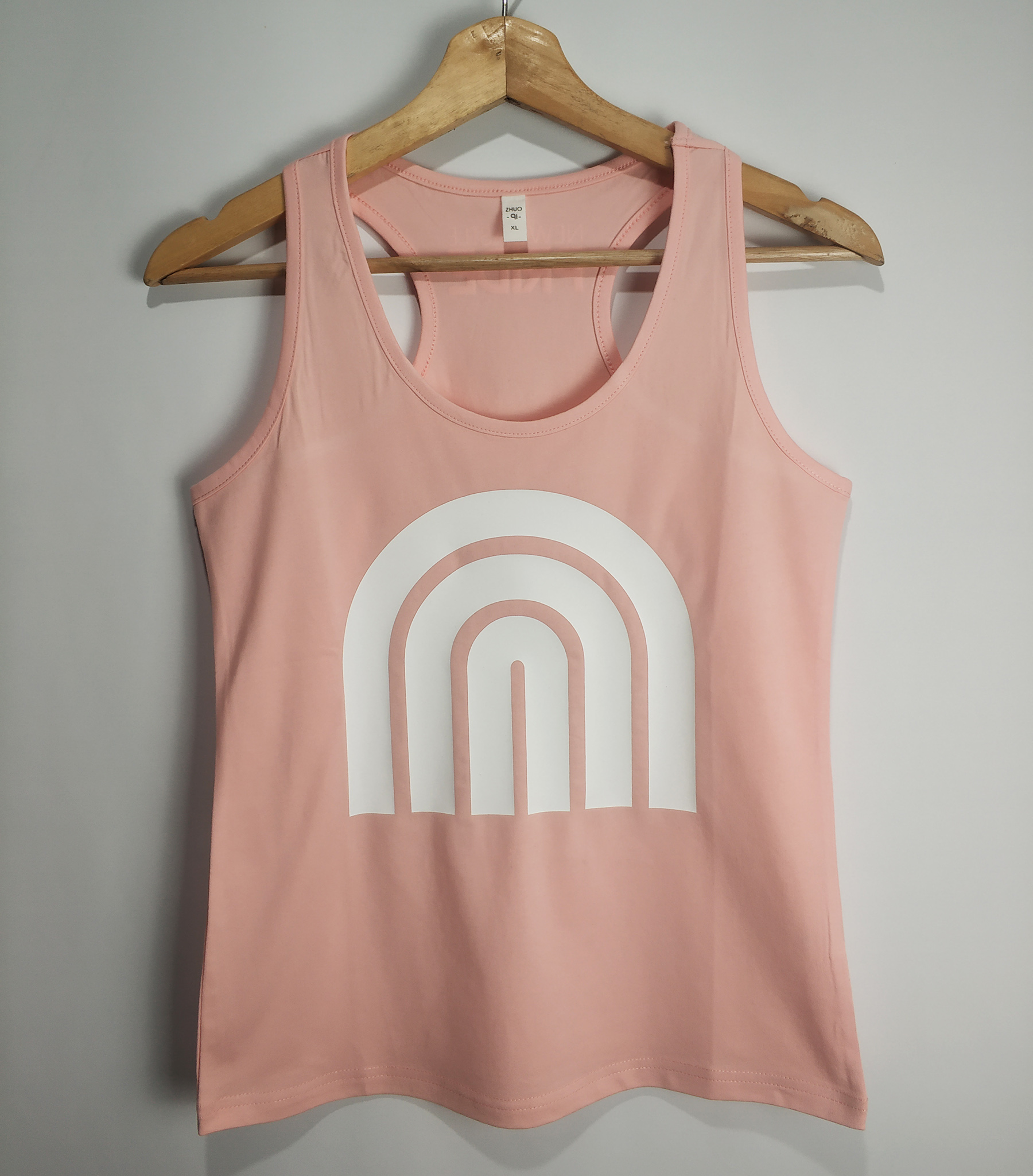 Personalized Ladies tank tops with own logo printed 