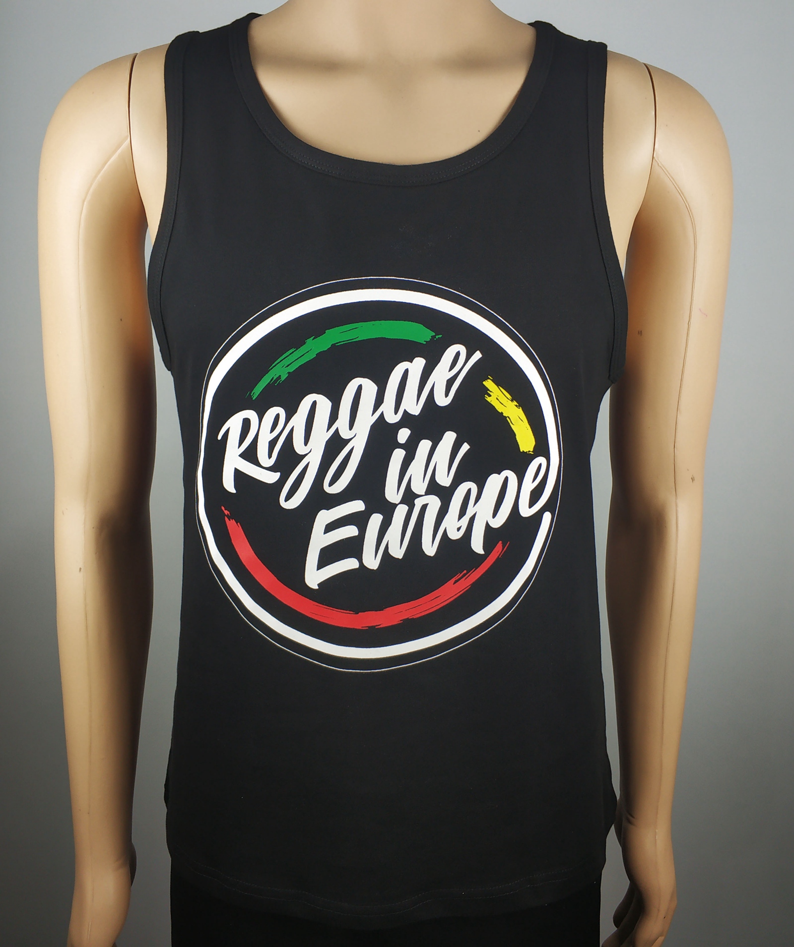 Personalized black color singlets with logo printed 