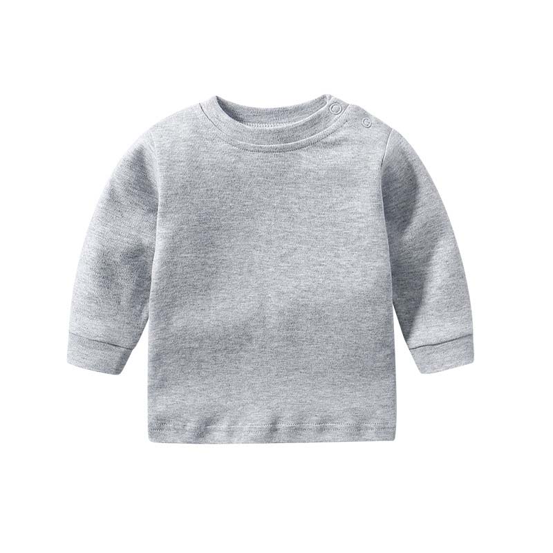 100% cotton long sleeve baby t-shirts HFCMT125
