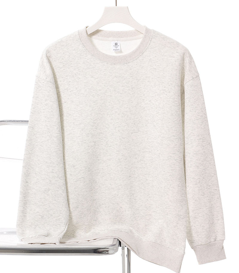 Fashion new design cotton polyester blended sweatshirt HFCMH207