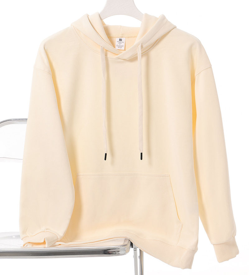 300 GSM Pullover hoodies, blank cotton polyester blended hoodies HFCMH014