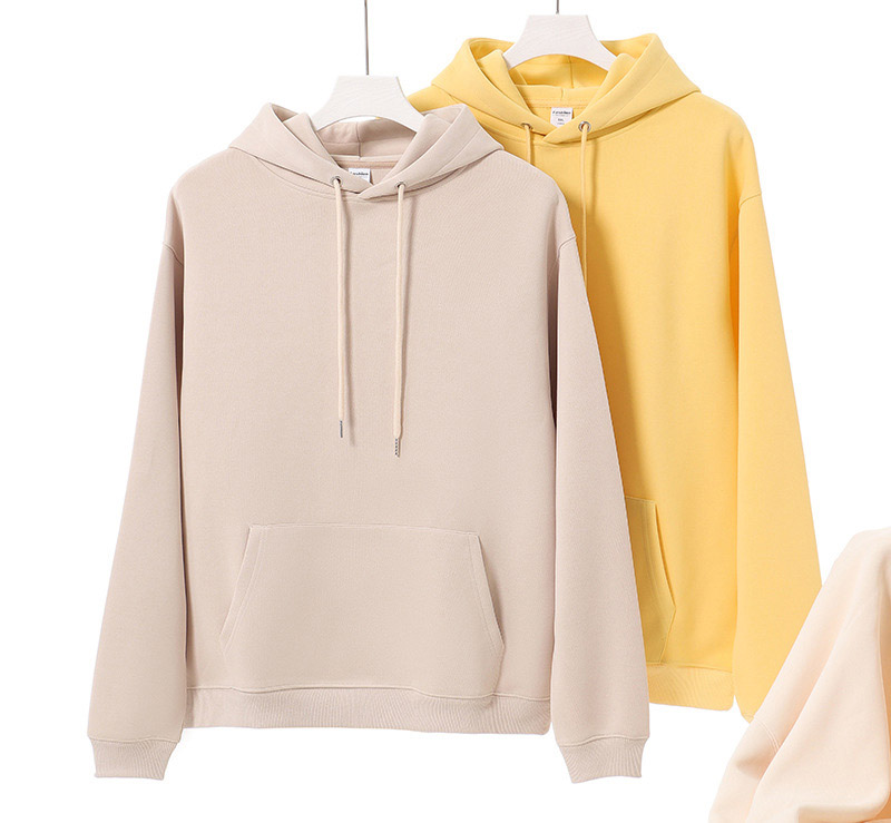 330GSM fashion design cotton like pullover hoodies HFCMH021