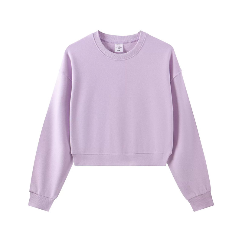 330 GSM women's crop top sweatshirts HFCMH208