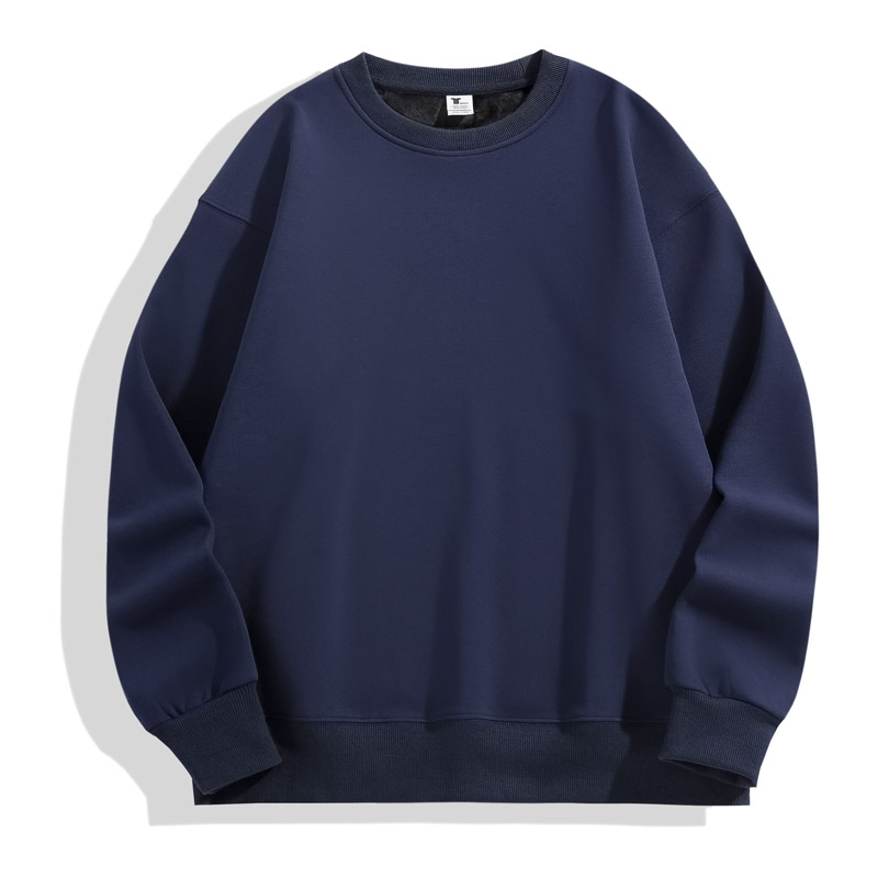 480GSM heavy weight polar fleece crewneck sweatshirts HFCMH212