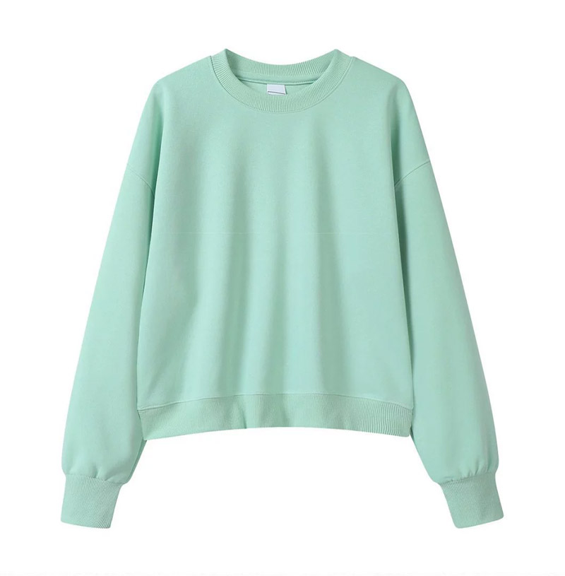350 GSM women's crop top sweatshirts HFCMH208A