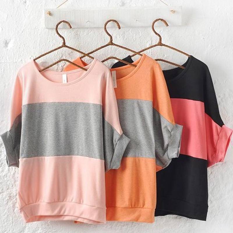 custom stripe women's t-shirts 