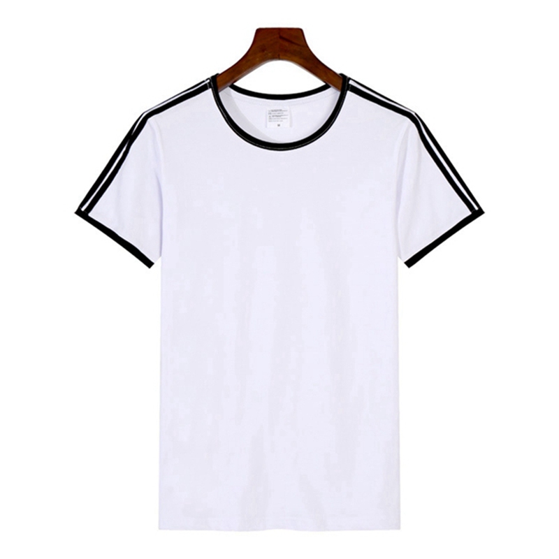 custom design stripe t-shirts cheap price 