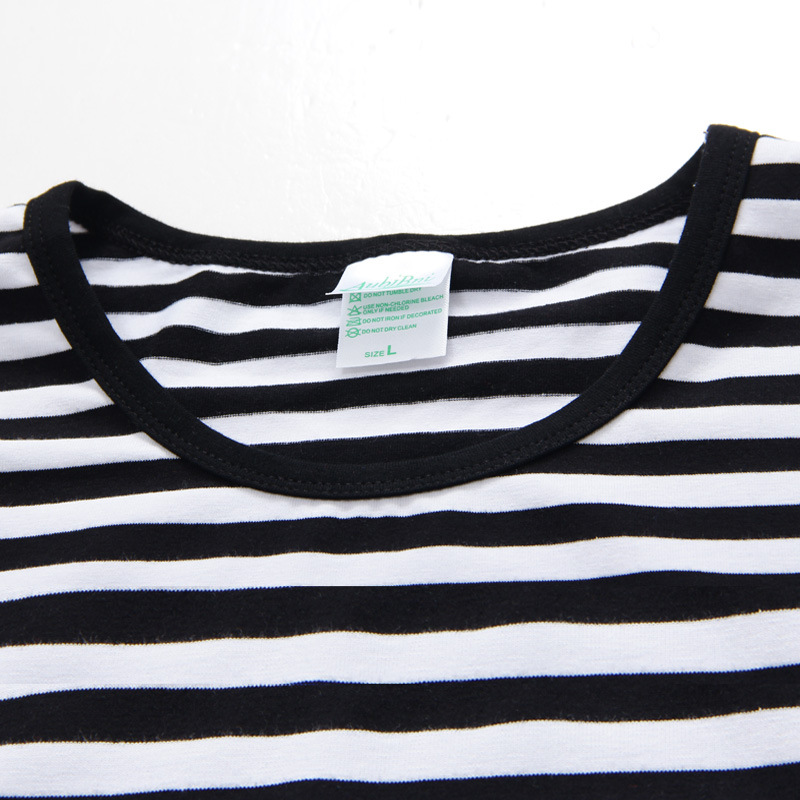 Design your own striped t-shirts, wholesale lycra cotton spandex ...