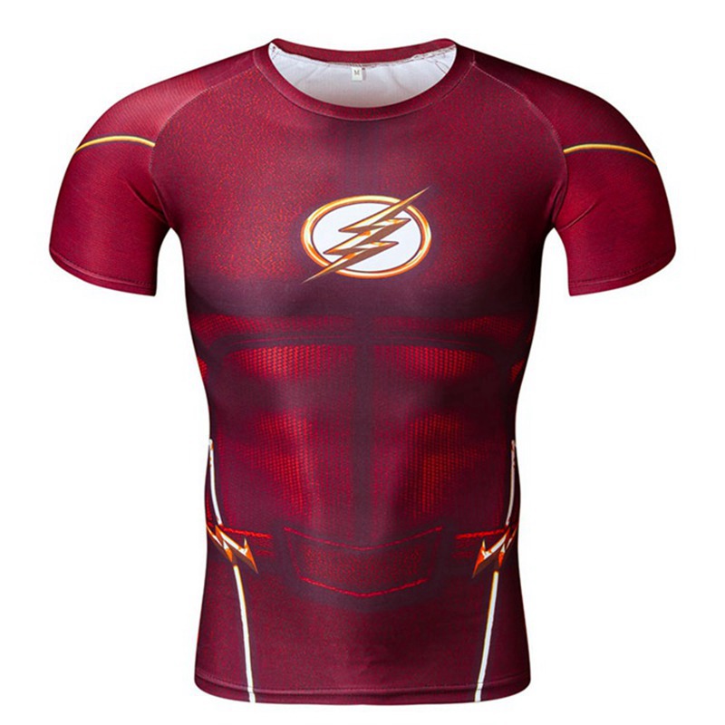 Design your own 3d t-shirts in China, cheap price 3d t-shirts, wholesale 3D t-shirts, THE FLASH 3d t-shirts 