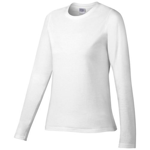 Personalized ladies longsleeve t-shirts in China, cheap price longsleeve cotton t-shirts 