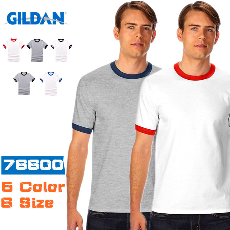 Custom Personalized t-shirts in China, make ringer t-shirts with logo printed 