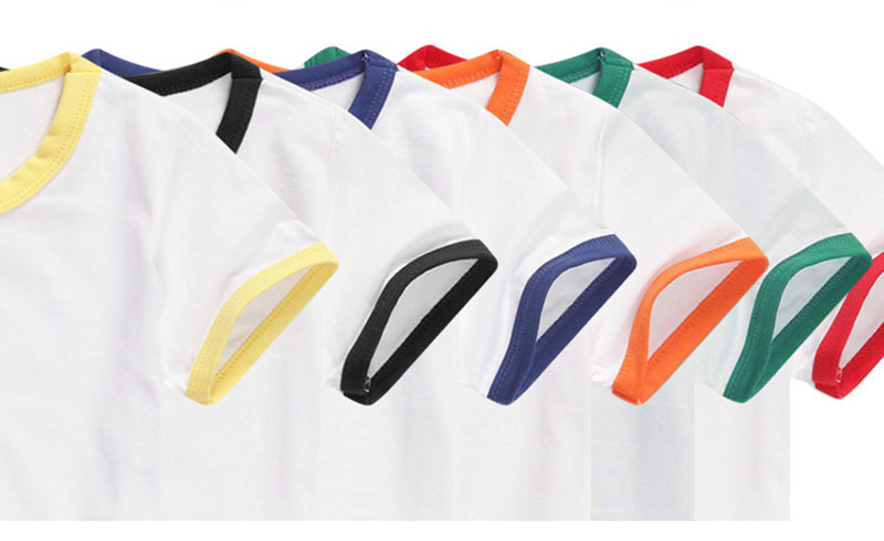 Make your own customized t-shirts, men's ringer cotton t-shirts - available colors 