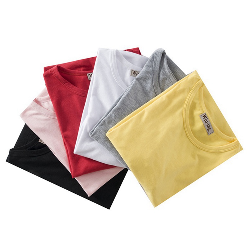 Custom t-shirts online in China, Men's long sleeve cotton t-shirts with your own logo printing 